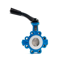 Tecflow Valveseal – Przepustnica motylkowa centryczna DN600 typ LUG z dyskiem nierdzewnym i uszczelnieniem PTFE PN10/16 ANSI150