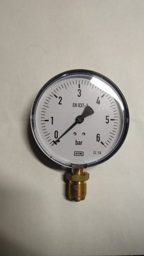 Manometr WIKA 111.10.100 6 bar M20×1,5 dolne przyłącze