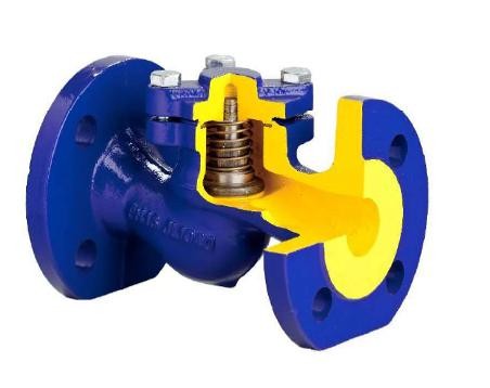 287 Zawór zwrotny grzybkowy DN25, ZETKAMA