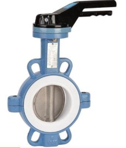 Przepustnica DN200 Sferaco PTFE  typ Wafer 