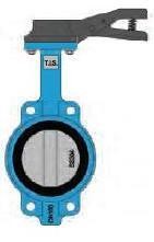 Przepustnica DN300, EPDM T.I.S. typ D104