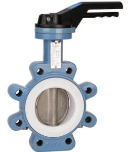 Przepustnica DN150 Sferaco PTFE  typ Luger 1166 