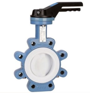 Przepustnica DN65 Sferaco PTFE  typ Luger 1165